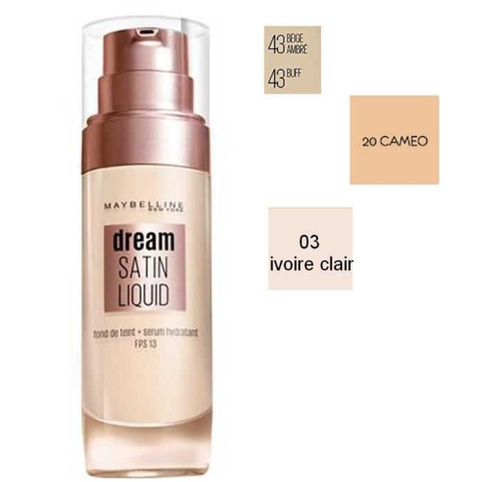 DREAM SATIN LIQUIDE - MAYBELLINE (54 TOFFEE)
