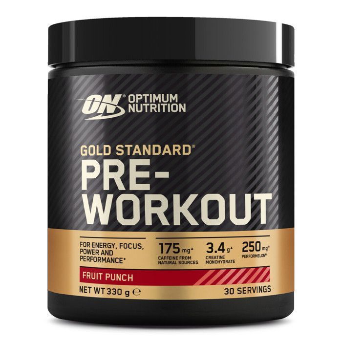 Gold Standard Pre-Workout - 30 servings - Fruit Punch
