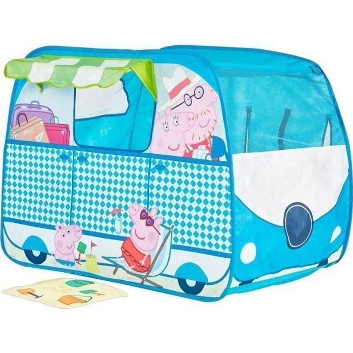 Peppa Pig - Tente de jeu pop-up camping-car