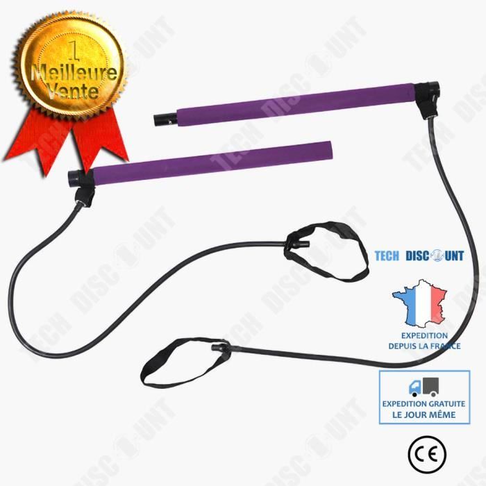 TD® Pilates bâton de yoga bâton fitness yoga tige minceur tige de traction multifonctionnel abdomen poitrine extenseur