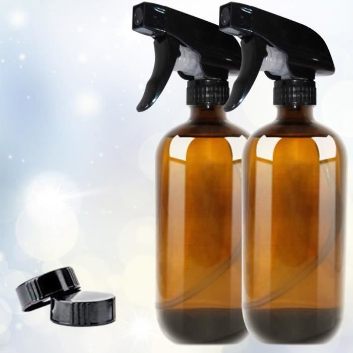 Bouteilles de pulvérisation en verre délicat Bouteille rechargeable pour le stockage de liquide (buse en LAVE-VITRE ELECTRIQUE