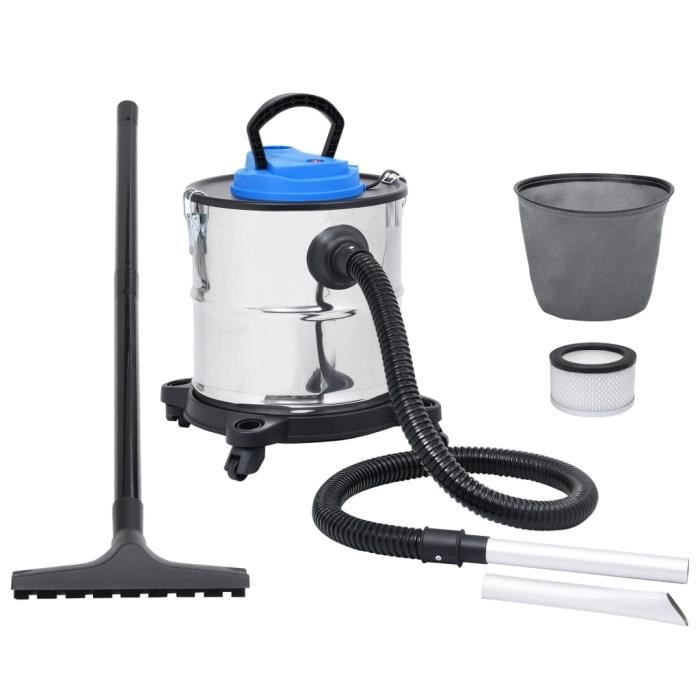 Aspirateur à cendres avec tube et brosse Acier inoxydable CYAN3253