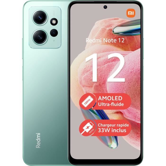 XIAOMI Redmi Note 12 128Go 4G Vert