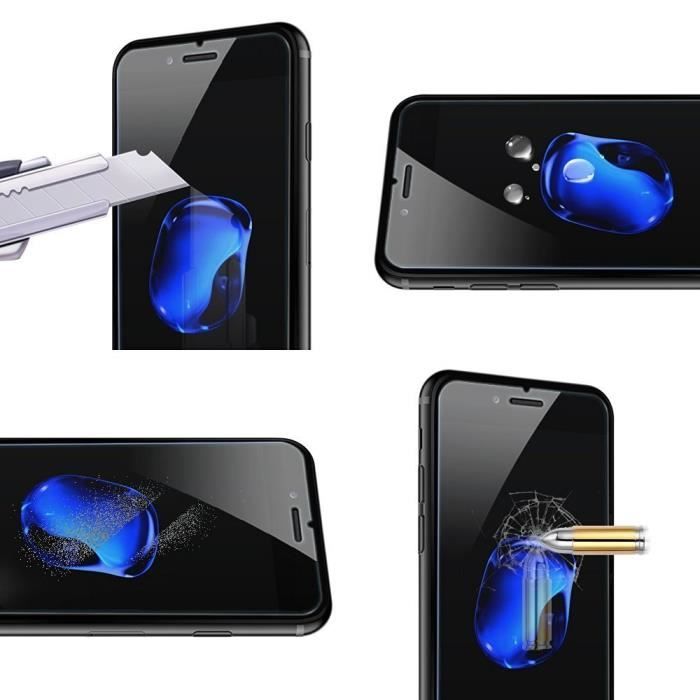iPhone 7 Protection écran en Verre trempé (4,7)\