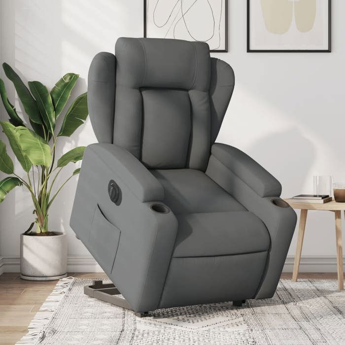 Fauteuil De Salon VidaXL Fauteuil Inclinable Électrique, Chaise De Relaxation Avec Dossier, Siège Avec Accoudoirs Fauteuils De Salon