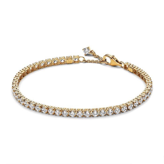 Bracelet Femme - PANDORA - 561469C01 - Torque et rigide - Doré - Zirconia cubique - 16 cm