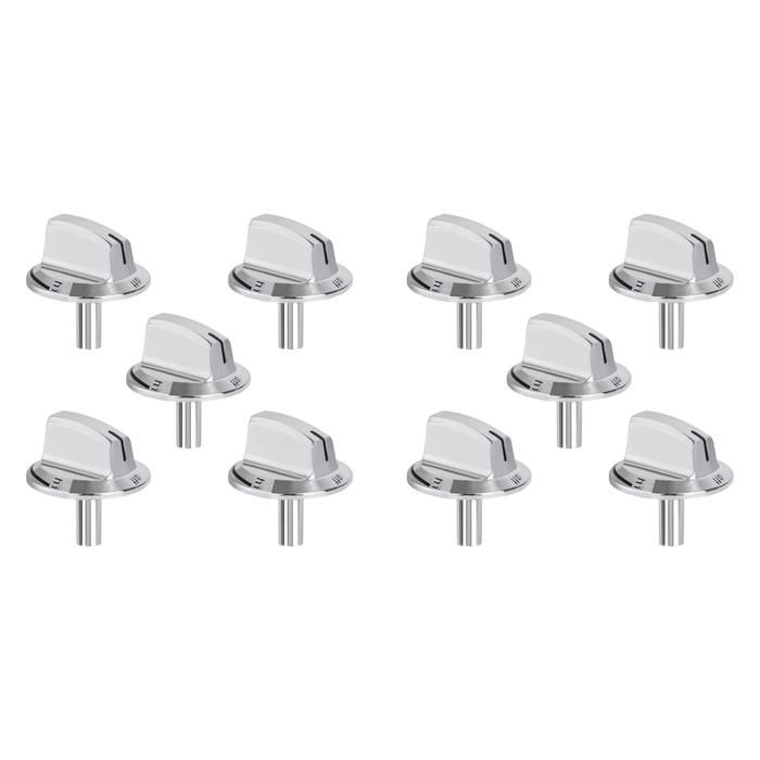 10 Pcs Remplacement Des Boutons Du Four Brûleur À Gaz Interrupteur
