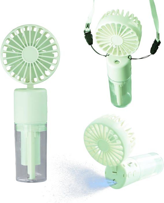 Ventilateur Portable EasyAcc Mini - 3 Vitesses, 107g - Lanière Silicone - Pour Voyage, Bureau