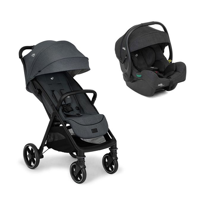 JOIE - Poussette Duo Parcel Lx + Siège auto i-Gemm 3 Ebony
