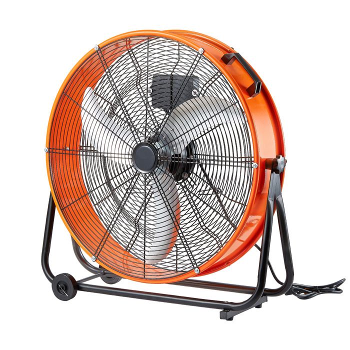 Ventilateur datelier - DUOKU - HIFANXDRUM24 - 24 Pouces - 3 Vitesses - 8600 CFM - Duoku