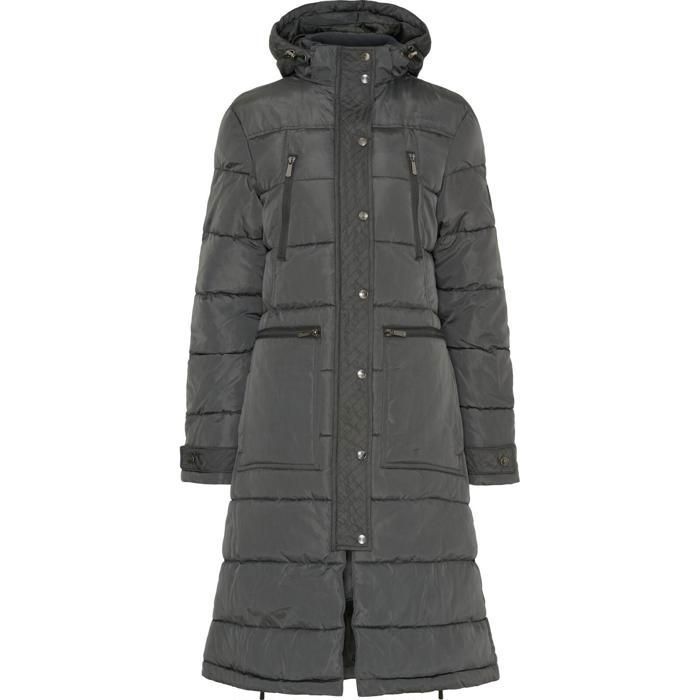 Doudoune longue femme Equipage Candice - asphalt
