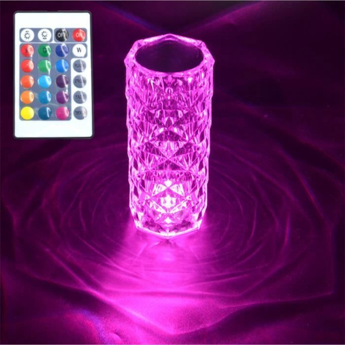 Lampe de table - YYV - A140 - LED tactile - 16 couleurs - Rechargeable USB