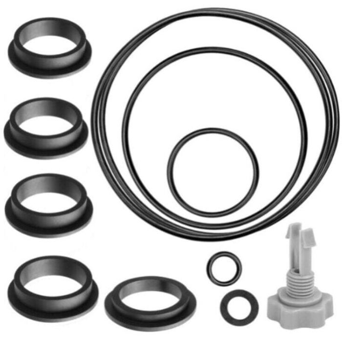 Joint de remplacement pompe filtre à sable - PZCC - Compatible Intex - Caoutchouc haute qualité - Kit complet - Étanchéité