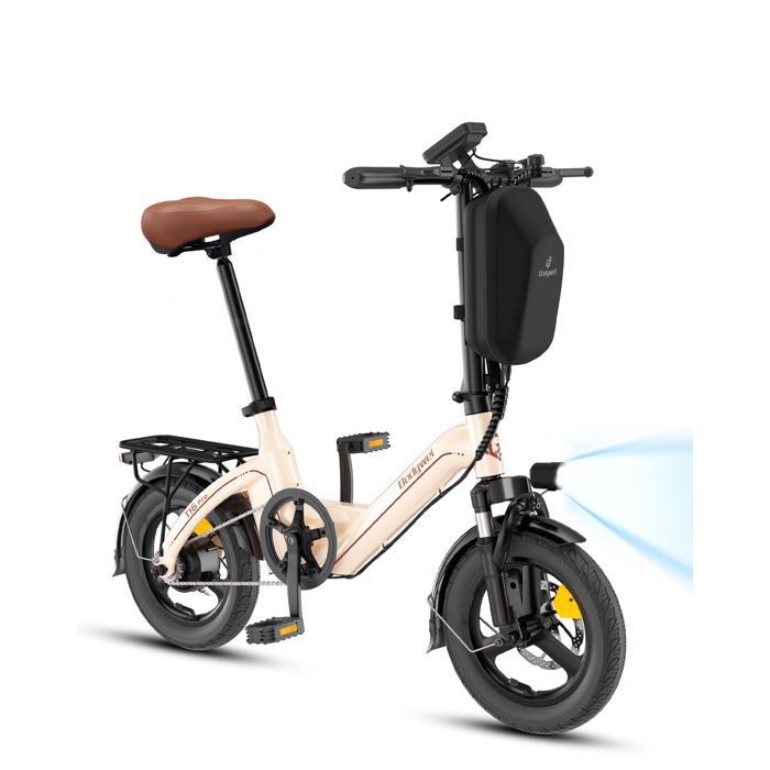 Bodywel T16PRO-HJ Vélo Électrique Pliable – Moteur 250W Batterie 36V 10Ah Autonomie assistée 30-55km Pneus 14 pouces