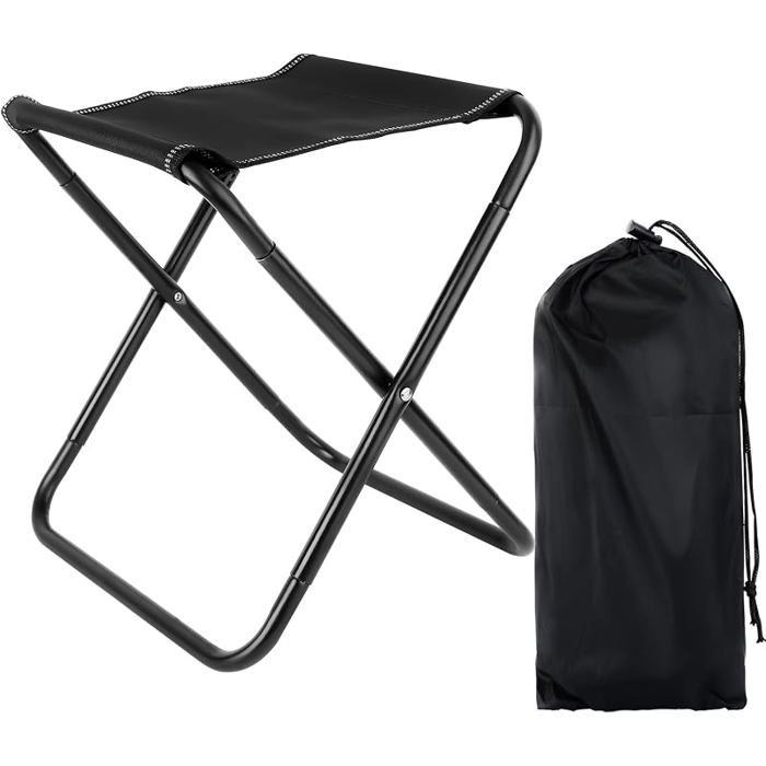 Tabouret Pliable Camping Tabouret Pliable 31 cm Tabouret Pliable Portable pour Voyage Tabouret Léger de Camping Tabouret