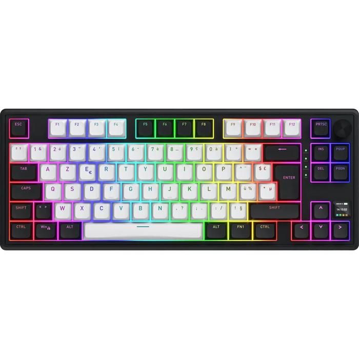 Clavier Gaming sans fil magnétique Hator Skyfall 80 MAG Ultima 8K TKL RGB