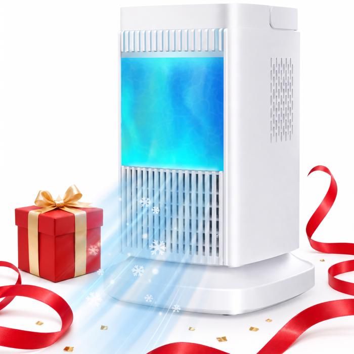 Ventilateur Mobile Portable 4 En 1 Pour Ventilateur De Refroidissement Silencieux Sans Eau pour bureau salon chambre