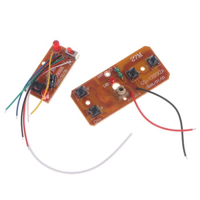 Circuit émetteur et récepteur pour voiture RC, circuit PCB, système radio, 4CH