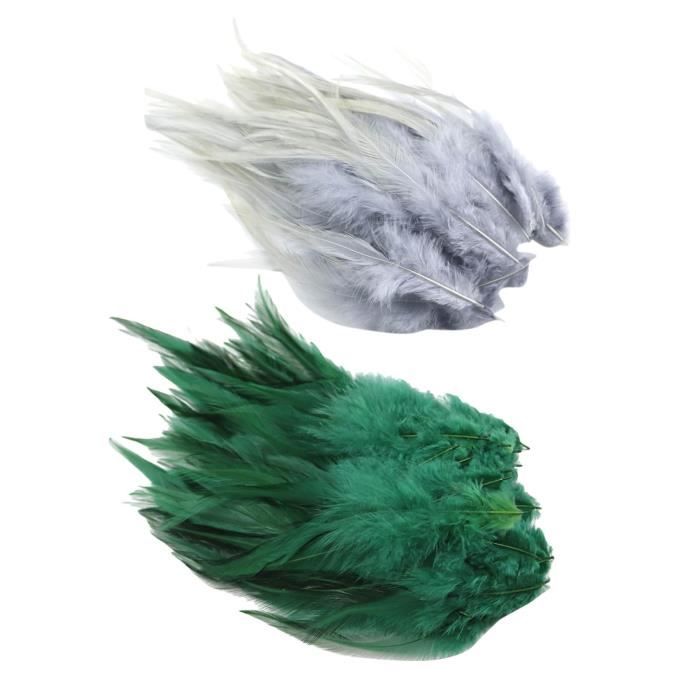100pcs Garniture en Plume de Faisan pour Décoration de Bricolage Robe 100pcs Garniture en Plume de Faisan pour Décoration de Bricolage Robe