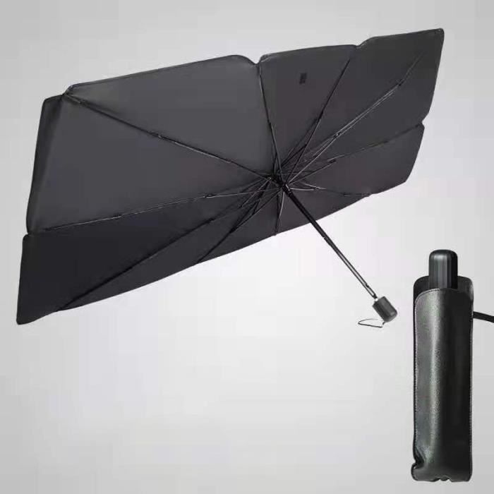 Parapluie pour Voiture Pare-Brise,Windscreen Sun Shield UV ,Pare-Soleil  Pliable ,Foldable Car Windshield Sunshade. - Cdiscount Auto