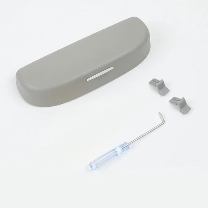 Lot 2 Porte-Lunettes Bureau Argent – Support Minimaliste Solide Pour Lunettes & Solaires