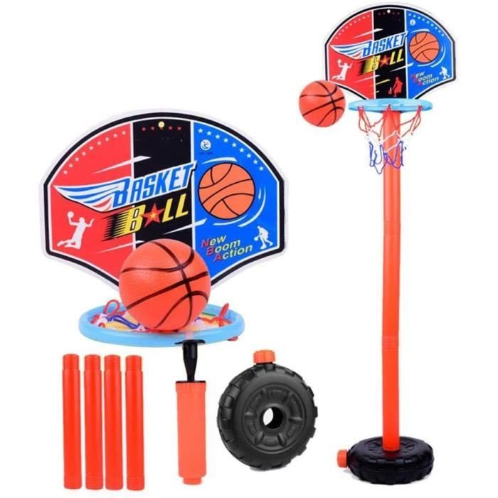 SilverChry – Panier De Basket Gonflable à Mettre Sur La Tête – Set Avec Ballon, Pour Piscine Ou Intérieur
