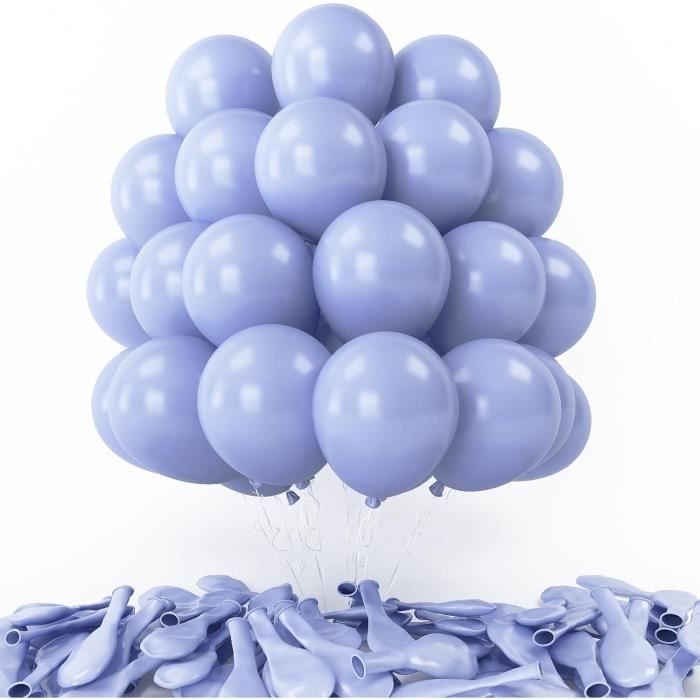 6 Ballons en latex Papillon rose et violet 30 cm