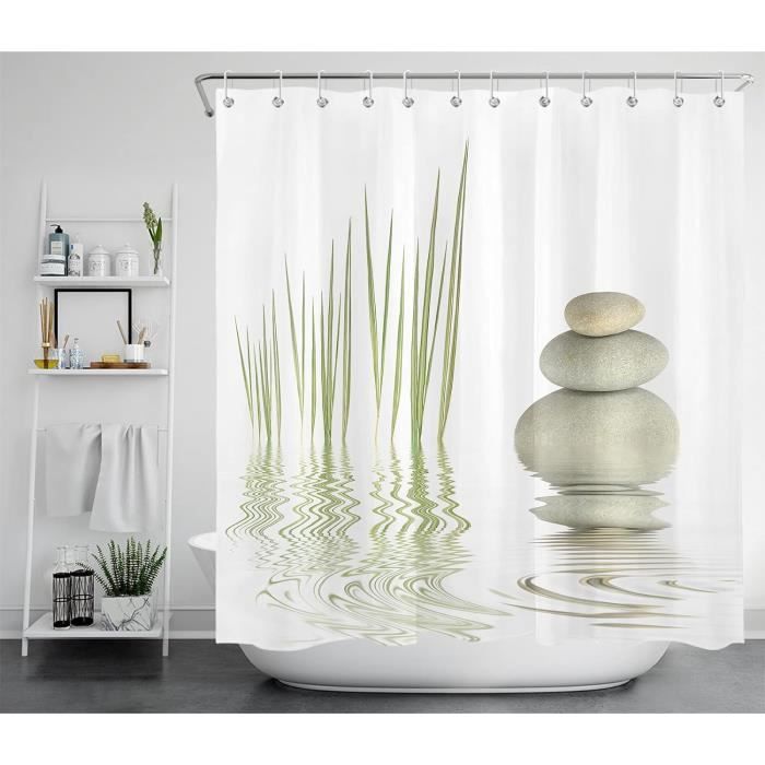 HNDXLHH Tenda Doccia 180x200 Fiore Viola Blu Tenda Doccia Antimuffa Poliestere Tenda per Doccia Impermeabile Tenda Vasca da Bagno Lavabile Tende Finestra Bagno con 12 Ganci