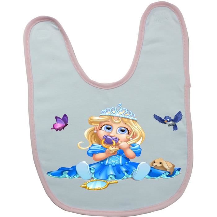 Bavoir Bebe Fille Princesse Personnalisable Sur Demande Cdiscount Puericulture Eveil Bebe