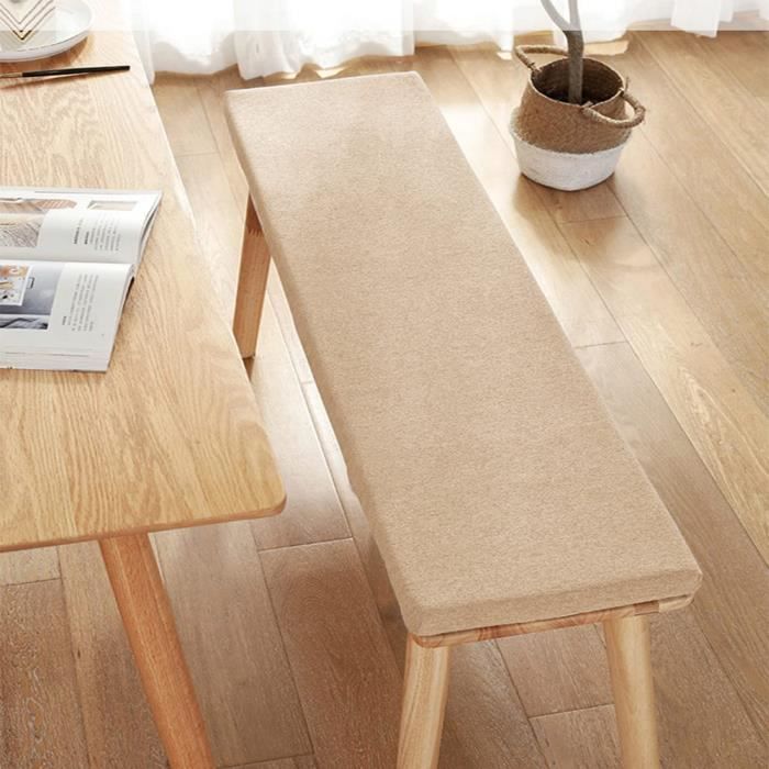 Coussin De Banc Extérieur 130x50 Cm - Imperméable, épais 8 Cm, Avec Attaches Antidérapantes, Couleur Verte