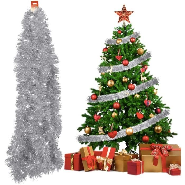 Guirlande De Noël Scintillante Odot - Lot De 3, 2 Mètres, Fil Métallique Intérieur | Décoration Sapin, Mur, Mariage, Fête - 10