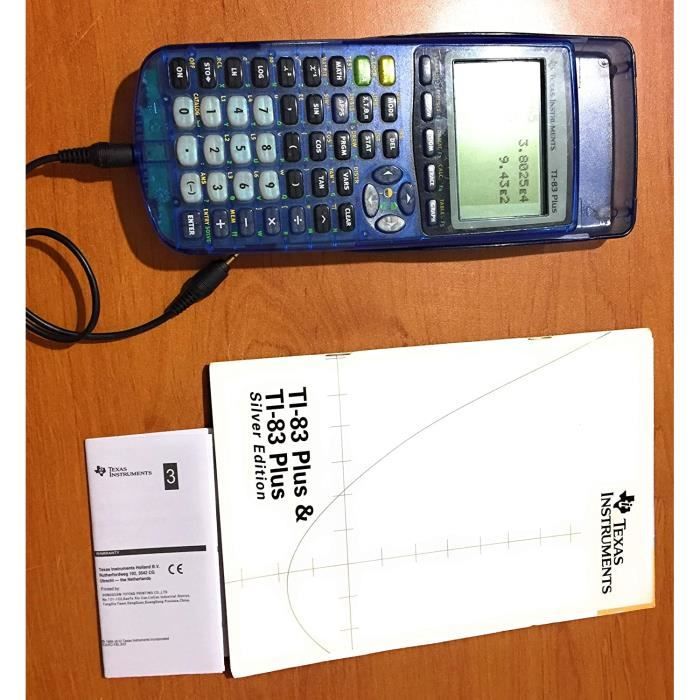 Calculatrice grafique TI-83 Plus.fr [415] - Cdiscount Beaux-Arts