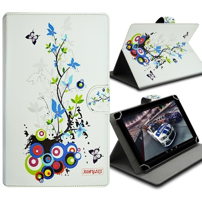 Etui Support Universel L Motif pour Tablette Samsung Galaxy Tab A6