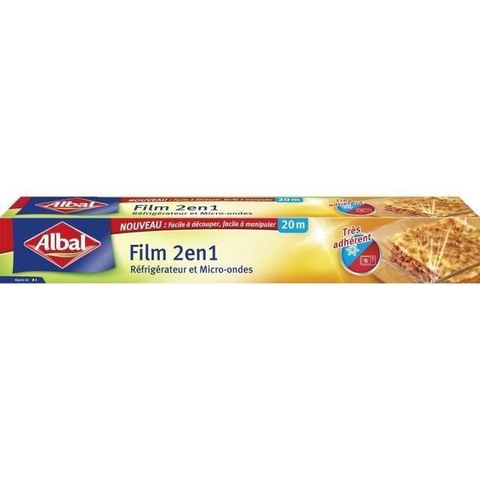 Film Alimentaire Réfrigérateurmicro ondes 20m Albal Le Rouleau De 20 - vue 4