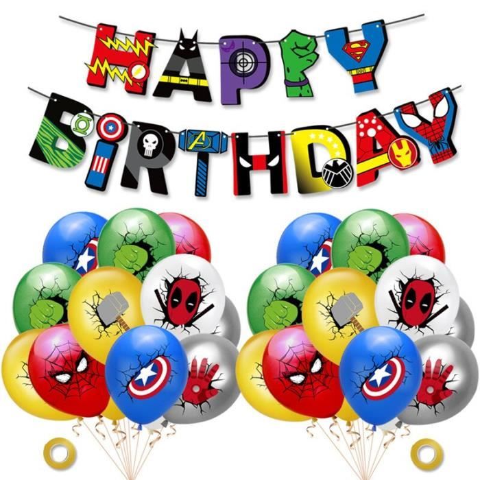 Ballons En Latex Avec Confettis Spiderman Hulk 1 Ensemble Banderole De Joyeux Anniversaire Decoration De Fete Ballon Cdiscount Maison Ballons En Latex Avec Confettis Spiderman Hulk 1 Ensemble Banderole De Joyeux Anniversaire Decoration De Fete Ballon Cdiscount Maison