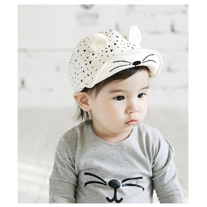 Ym Casquette Enfant Bebe Garcon Fille 0 2ans Chapeau Enfants D Ete Casquette De Baseball Fille Garcon Anti Sol Ymprm4a5908 Achat Vente Casquette Cdiscount