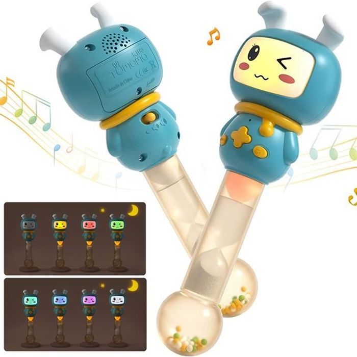 3 En 1 Jouets Musicaux Pour Bebes Jouet Premier Age Jeux D Eveil Bebe Avec Musique Et Lumiere Pour Bebe 6 12 Mois 1 Ans Plus Cdiscount Puericulture Eveil Bebe