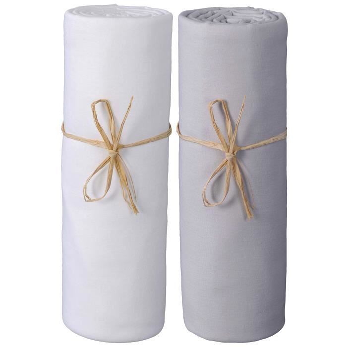 Draps Bebe 70x140 Gris Cdiscount