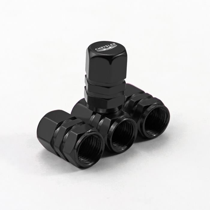 Bouchons De Valve Pour Pneus - 4 Pièces En Alliage Aluminium | Anti-Corrosion Et Universels | Pour Voiture/Moto