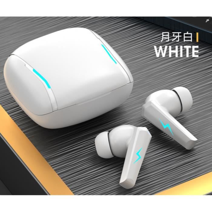 Casque Bluetooth Rétro CR-8 TWS (True Wireless) - Qualité Audio - Bandeau Circum-auriculaire Noir - Neuf
