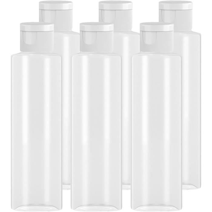 12 Pots Cosmétiques Vides Transparents 150 Ml Avec Couvercle Argenté - Pour Crèmes, échantillons, DIY