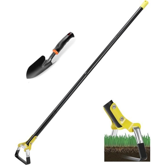 Houe De Jardin Lurrose - Outil Multifonction En Acier Carbone, Pour Désherber Et Aérer Le Sol, 20.5 Cm