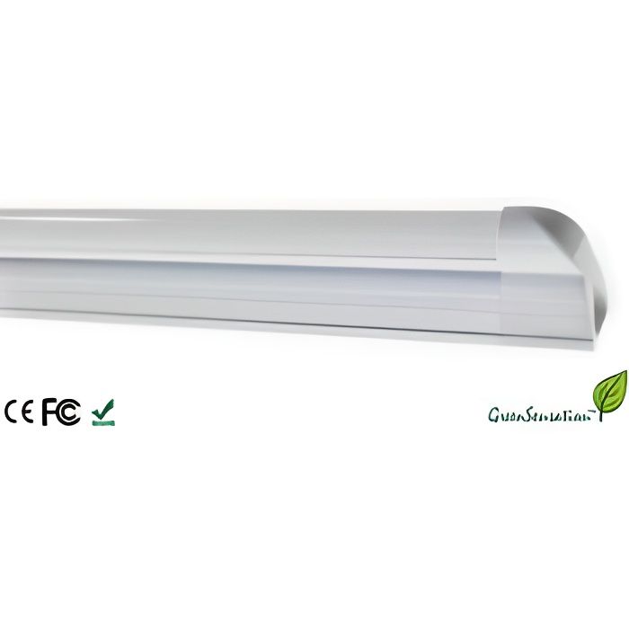 Kit Tube 90cm Néon T5 sur support aluminium éclairage LED économique