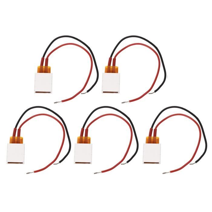 Élément chauffant PTC 220V 70℃ Botier en aluminium PTC élément Élément chauffant PTC 220V 70℃ Botier en aluminium PTC élément