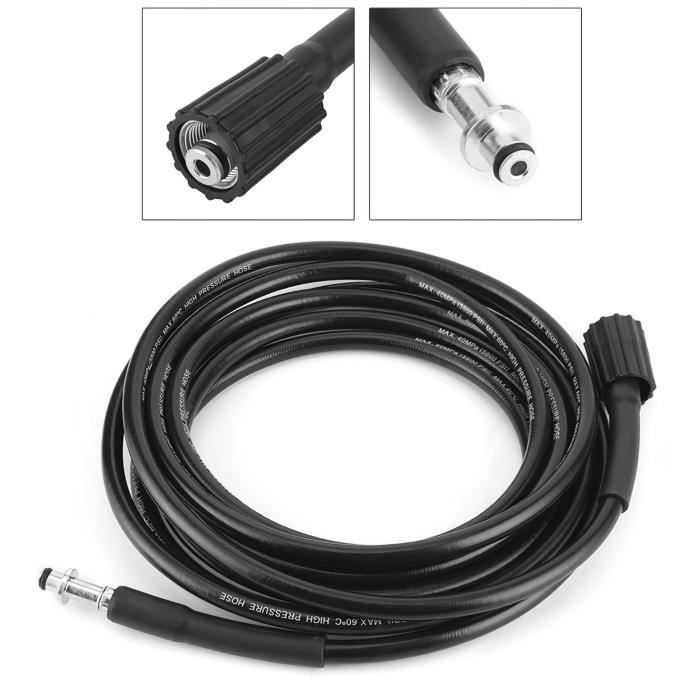 Tuyau Lave-Auto Haute Pression Akozon 40MPa - 15m, Compatible Karcher K2-K5