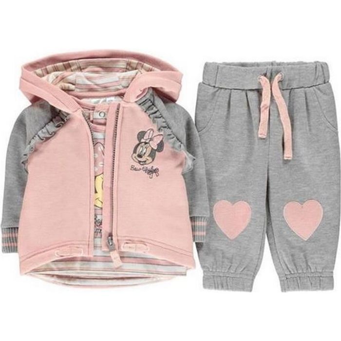 Ensemble de Naissance Disney 3 pi ces Minnie blanc Cdiscount