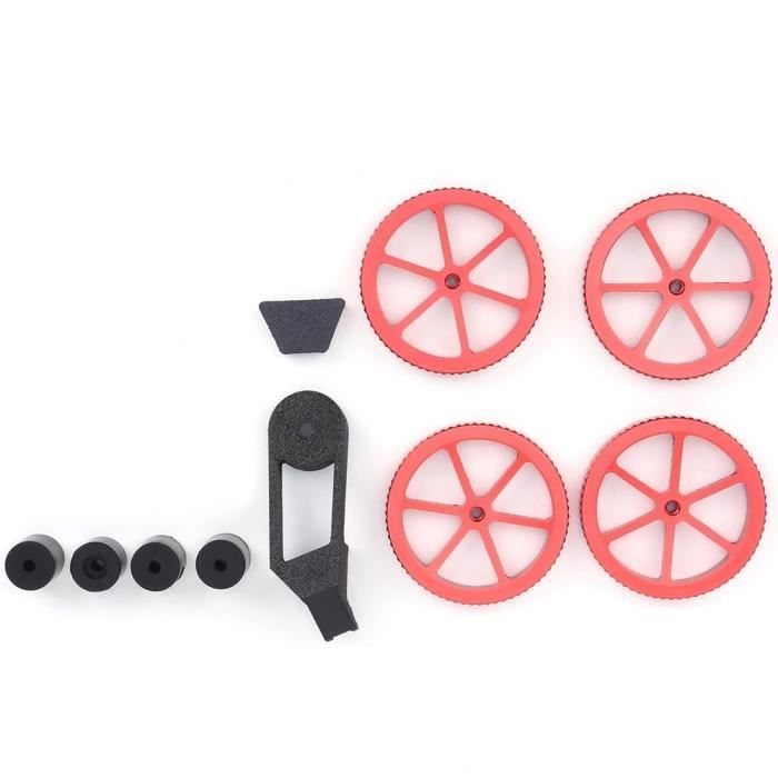 Kit De Nivellement Manuel Pour Imprimante 3D - 4 écrous, 4 Ressorts, 4 Vis M4x40mm - Pour Ender 3, CR-10, Etc. - 5
