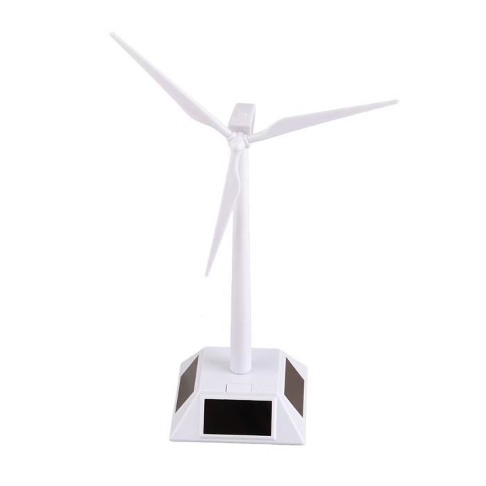 Moulin à Vent Solaire Miniature - Jouet Éducatif STEM - Décoration Solaire Tournante - Enfant 8+