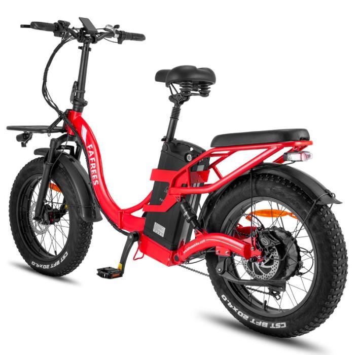 Vélo électrique FAFREES F20-X MAX avec 48V-30Ah batterie Samsung - 980W moteur- autonomie 200km - freins hydrauliques-20”