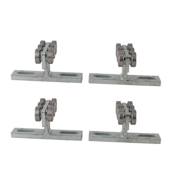 2 Chariots à 6 Roulements Pour Rail Unistrut - Assemblage Industriel - Neuf